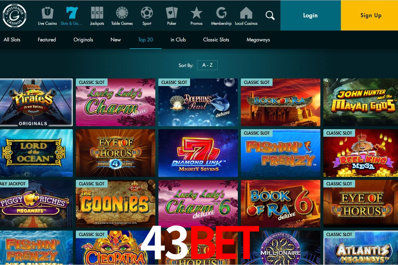Descubra o Mundo do Cassino Online com 43bet